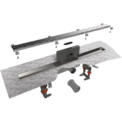 ESS Easy Drain Duschrinne Compact FF 70 cm Sperrwasserhöhe 30 mm