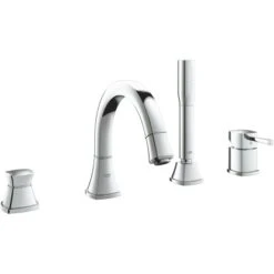 Grohe 4-Loch-Einhand-Wannenkombination Grandera Chrom