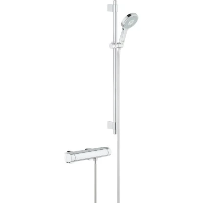 Grohe Thermostat-Brausebatterie Grohtherm 2000 mit Brausegarnitur
