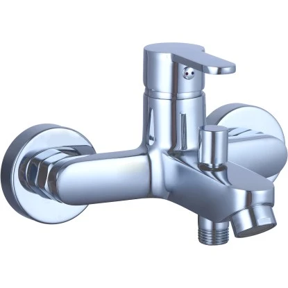 Wannenfüll- und Brause-Einhebelmischer Madrid Chrom