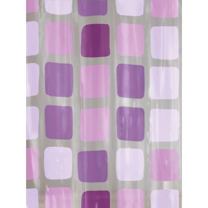 OBI Duschvorhang Mary 180 cm x 200 cm Violett