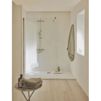 Ideal Standard Duschsystem Flex mit Brausethermostat Ceratherm T100 Chrom