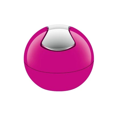 Spirella Abfallbehälter Bowl Kunststoff Shiny Dark Pink