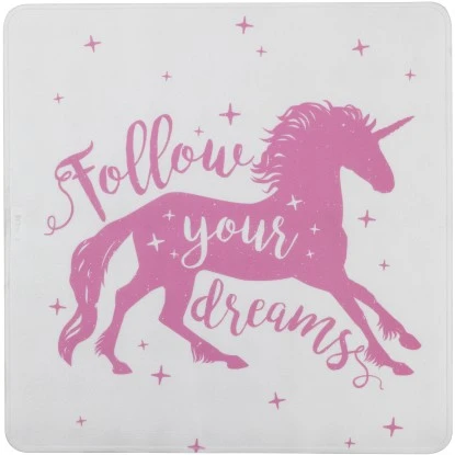Wenko Duscheinlage Unicorn Pink 54 cm x 54 cm
