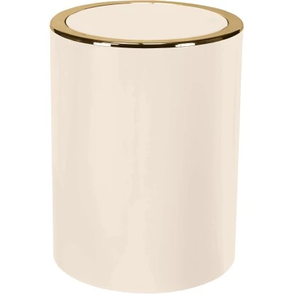 Kleine Wolke Kosmetikeimer Clap Natur-Gold