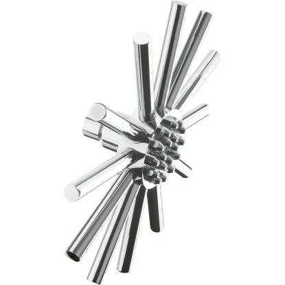 AquaSu Wellness Kopfbrause CHAKRA 20 cm Chrom