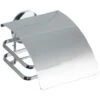 Wenko Turbo-Loc Toilettenpapierhalter Edelstahl Cover