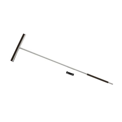 Wenko Edelstahl Boden-und Fensterwischer Rosole Edelstahl 40 x 133 x 3 cm Glänze