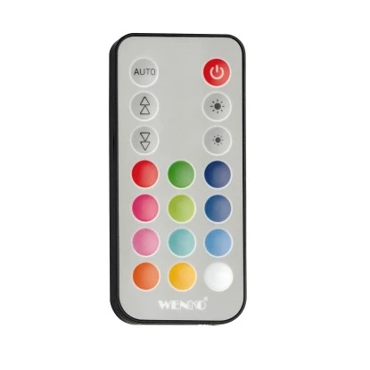 Wenko LED Duschstange 94 cm RGB-Farbwechsel dimmbar Warmweiß Polykarbonat
