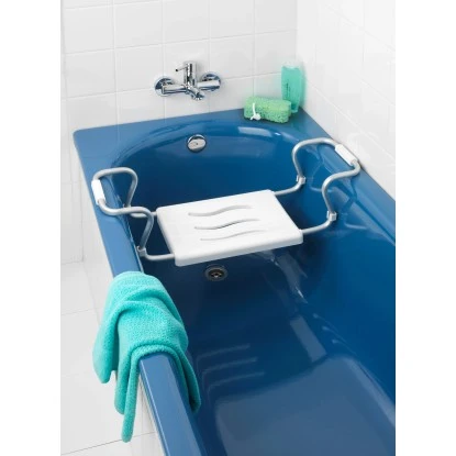 Wenko Badewannensitz Secura Weiß 18 cm x 26 cm