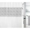 Spirella Duschvorhang Textil Iroko Grau 180 Cm X 180 Cm