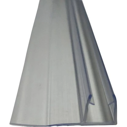 Dichtleiste für Duschkabinen 2er-Set 8 mm Glasstärke