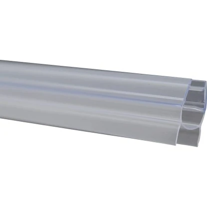 Dichtleiste für Duschkabinen 2er-Set 8 mm Glasstärke