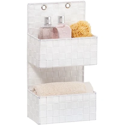 Wenko Hänge-Badorganizer Adria 2 Etagen Weiß