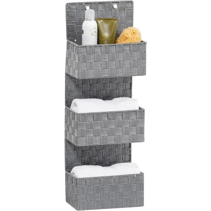 Wenko Hänge-Badorganizer Adria 3 Etagen Grau