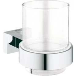 Grohe Glas Mit Halter Essentials Cube