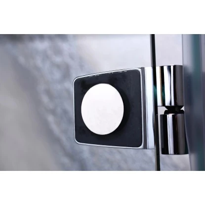 Sanotechnik Falttür Duet Anschlag Rechts 75 cm x 195 cm Klarglas