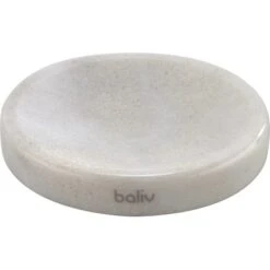 Baliv Seifenschale Marmor Weiß-Grau