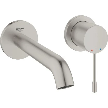 Grohe 2-Loch-Waschtischbatterie Essence Supersteel