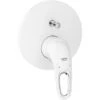 Grohe Einhand-Wannenbatterie Eurostyle Offener Hebel Moon White
