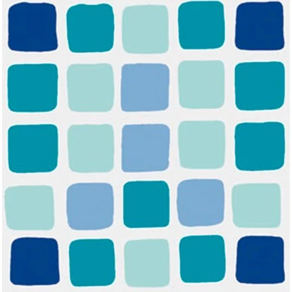 OBI Duschvorhang Mary 180 cm x 200 cm Blue