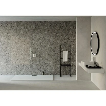 Ideal Standard Brausehalter Idealrain Atelier Chrom Eckig für HB + Schlauch