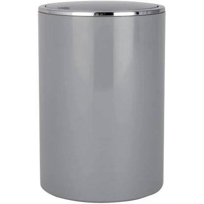 Wenko Schwingdeckeleimer Inca Grau 5 l