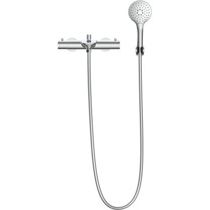 Eisl Thermostat Wannenarmatur mit Hand-Brauseset Claudio Chrom