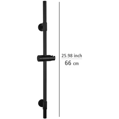 Wenko Duschstange Basic Schwarz