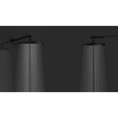 Wenko Regenduschkopf Ultimate Shower Schwarz/Grau Ø 25 cm