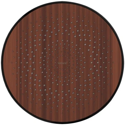 Wenko Regenduschkopf Watersaving Wood Ø 22,5 cm