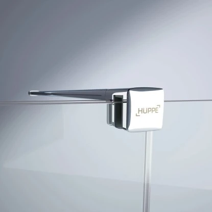 Hüppe Xtensa Pure Walk In Gleittür 1-teilig Linksbefestigung 160-180 cm x 200 cm