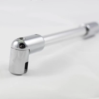 Breuer Eckeinstieg DrehfalttürElana Komfort Chrom Klarglas 80 x 80 cm