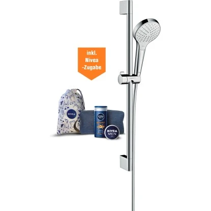 Hansgrohe Brausestangen-Set Croma Select S Vario EcoSmart 65cm inkl.Nivea-Zugabe