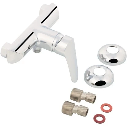 Aquasu Brausearmatur Osana mit Keramikkartusche Chrom