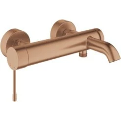 Grohe Einhand-Wannenbatterie Essence Warm Sunset Gebürstet