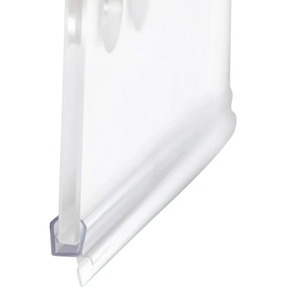 Breuer Wasserabweisdichtung PK361 für 5 mm Glas Gerade 1000 mm 5 Stück