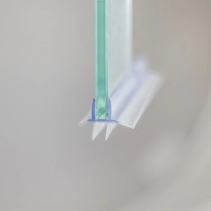 Breuer Wasserabweisdichtung PK623 für 6 mm Glas Gerade Glas 1000 mm 10 Stück