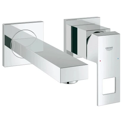 Grohe Waschbeckenarmatur Eurocube 2-Loch Chrom