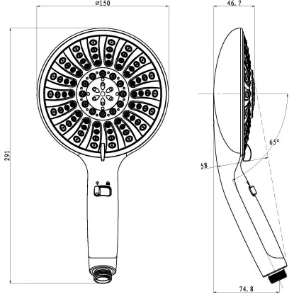 Eisl Handbrause Cool Chrom