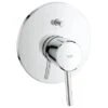 Grohe Einhebelmischer-Wannenarmatur Concetto Chrom