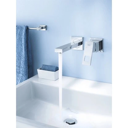 Grohe Waschbeckenarmatur Eurocube 2-Loch Chrom